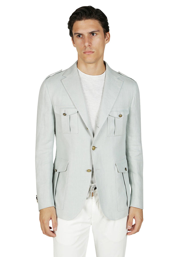 SINGLE-BREASTED JACKET SS24