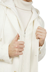 CASHMERE WOOL BIB JACKET