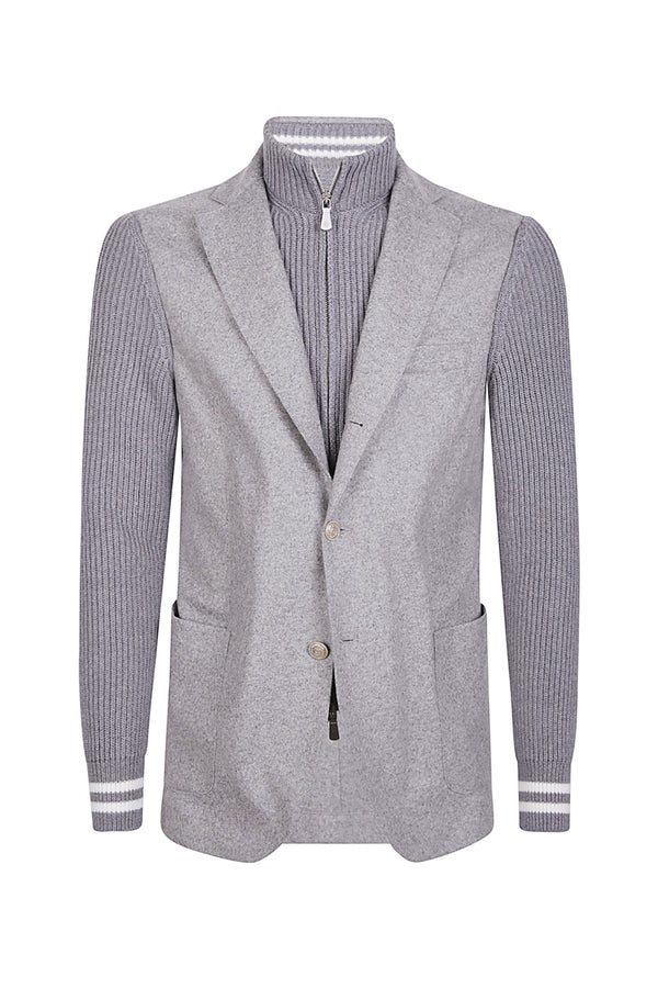 WOOL BIB JACKET