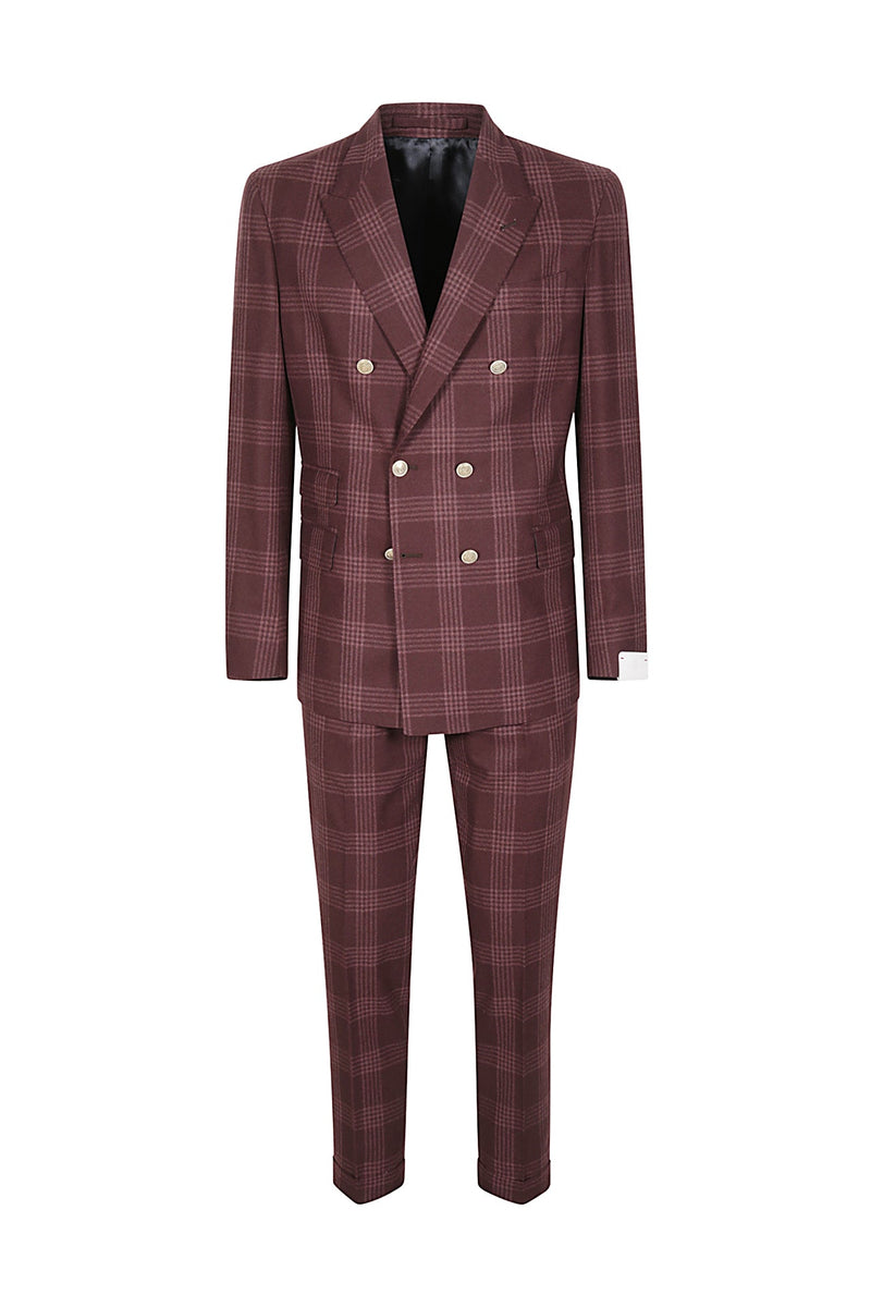 WOOL DOUBLE-BREASTED SUIT