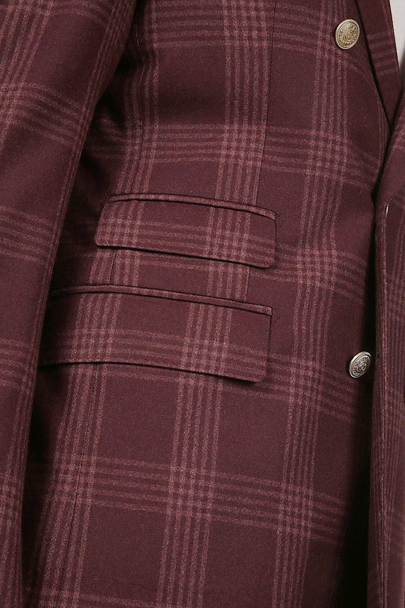WOOL DOUBLE-BREASTED SUIT