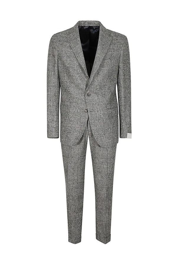 SINGLE-BREASTED BABY ALPACA WOOL SUIT