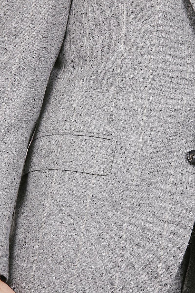 SILK WOOL CASHMERE SINGLE-BREASTED SUIT