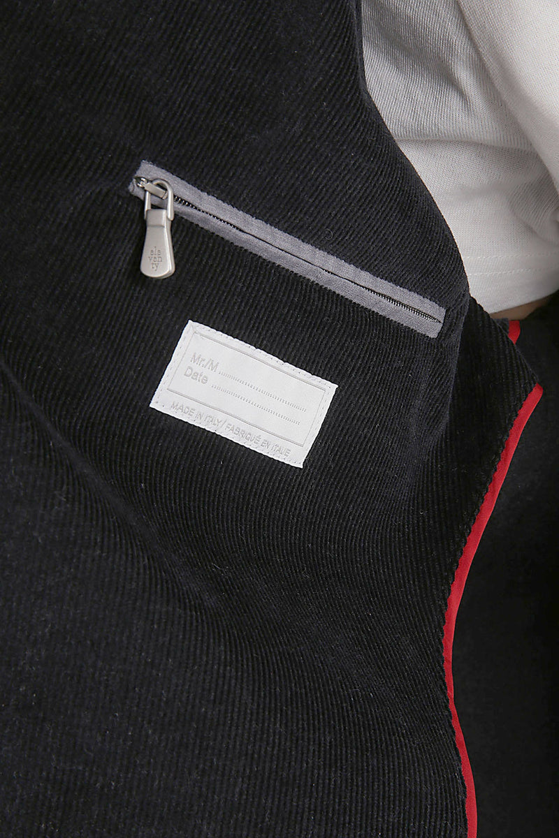 COTTON CORDUROY SINGLE-BREASTED SUIT