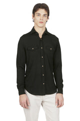 SHIRT IN JERSEY WOOL CASHMERE