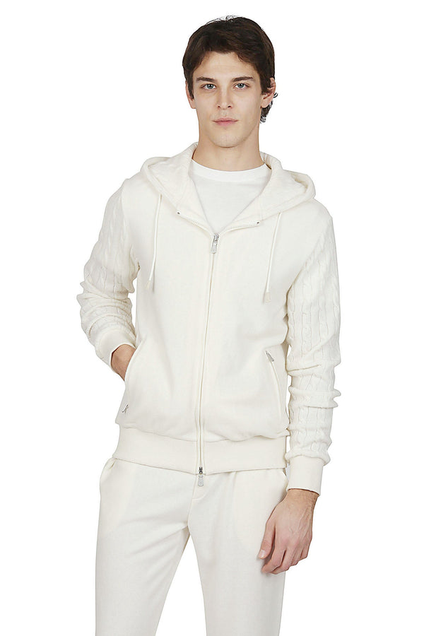 WOOL CASHMERE HOODIE