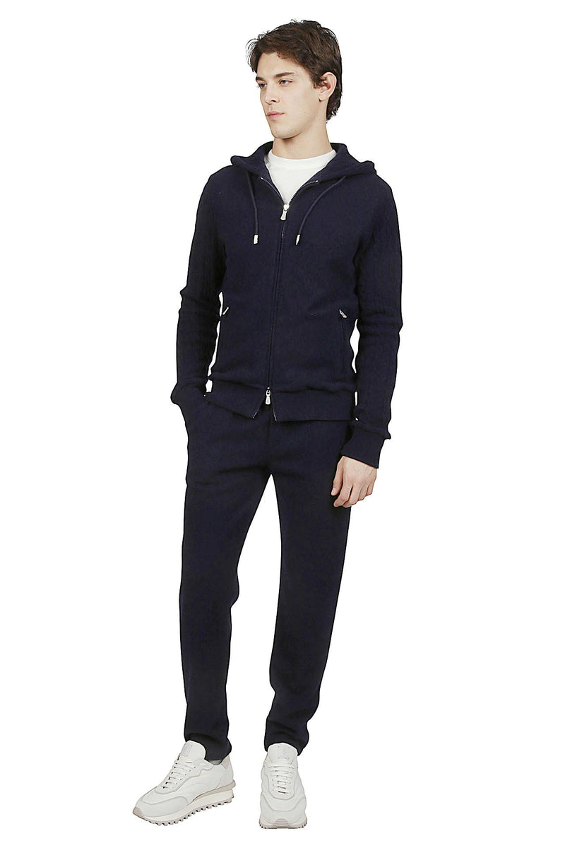 WOOL CASHMERE HOODIE