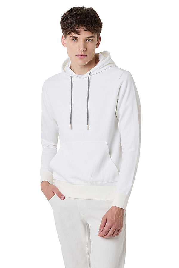 COTTON WOOL HOODIE