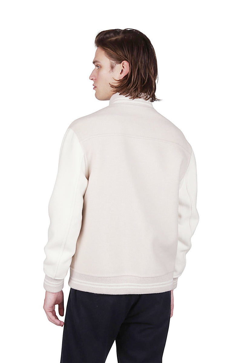 CASHMERE WOOL BOMBER