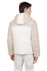 WOOL NYLON DUAL MATERIAL JACKET