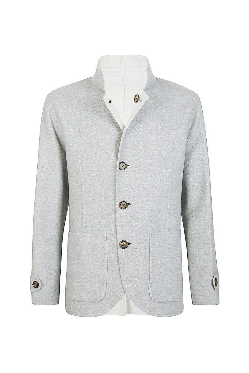 REVERSIBLE WOOL JACKET