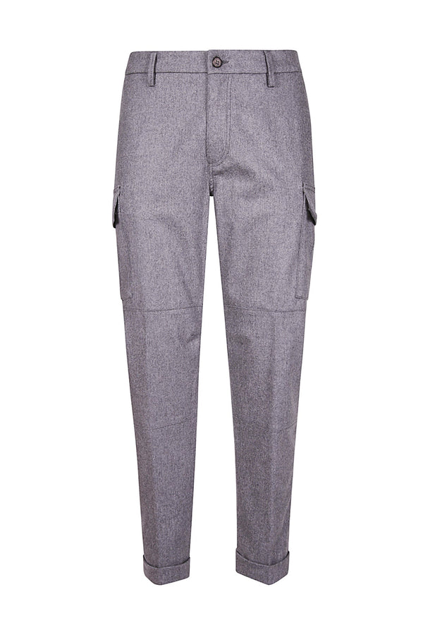 WOOL CASHMERE TROUSERS