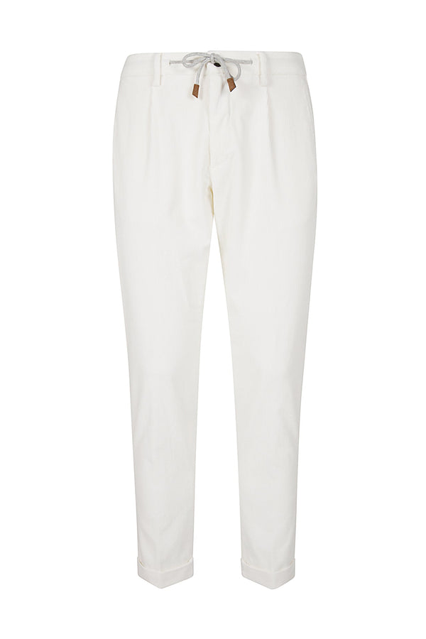 MODAL COTTON VELVET TROUSERS