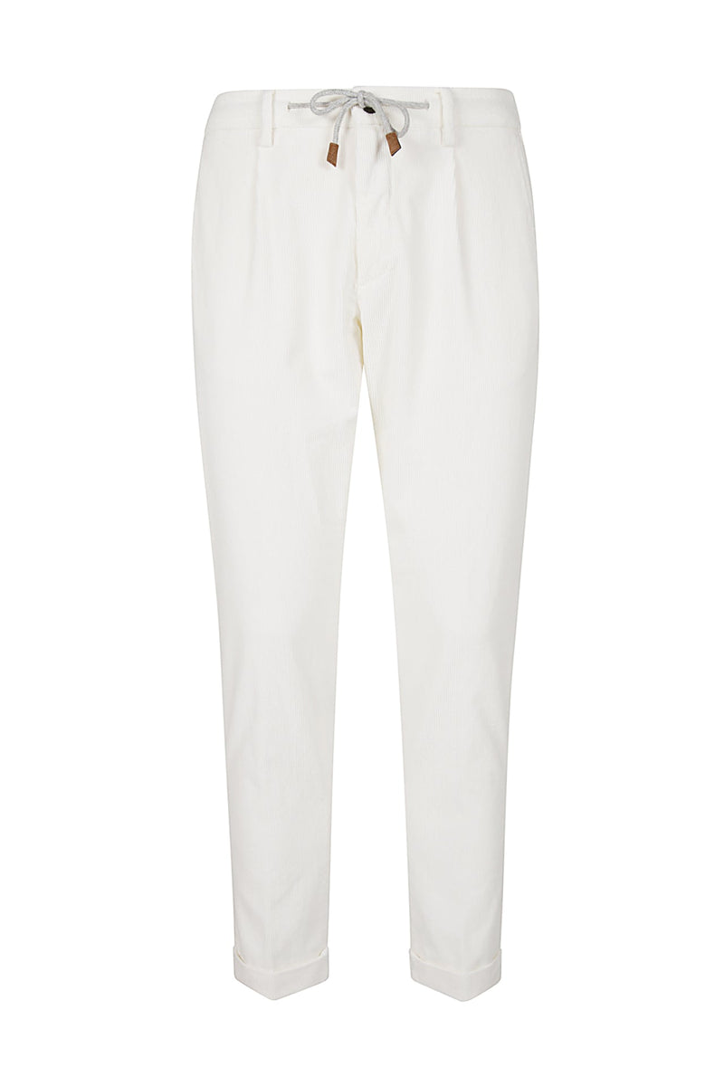 MODAL COTTON VELVET TROUSERS