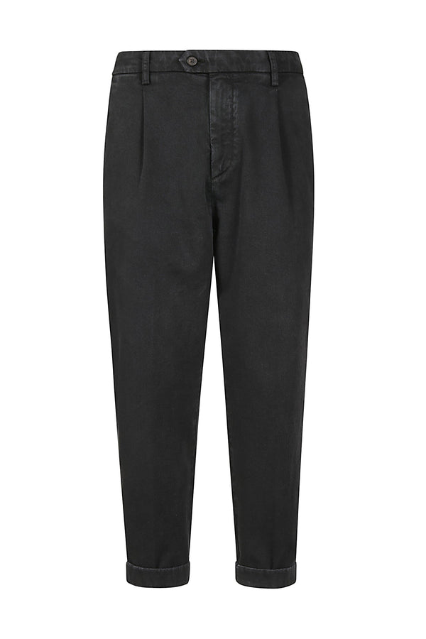 COTTON VELVET TROUSERS