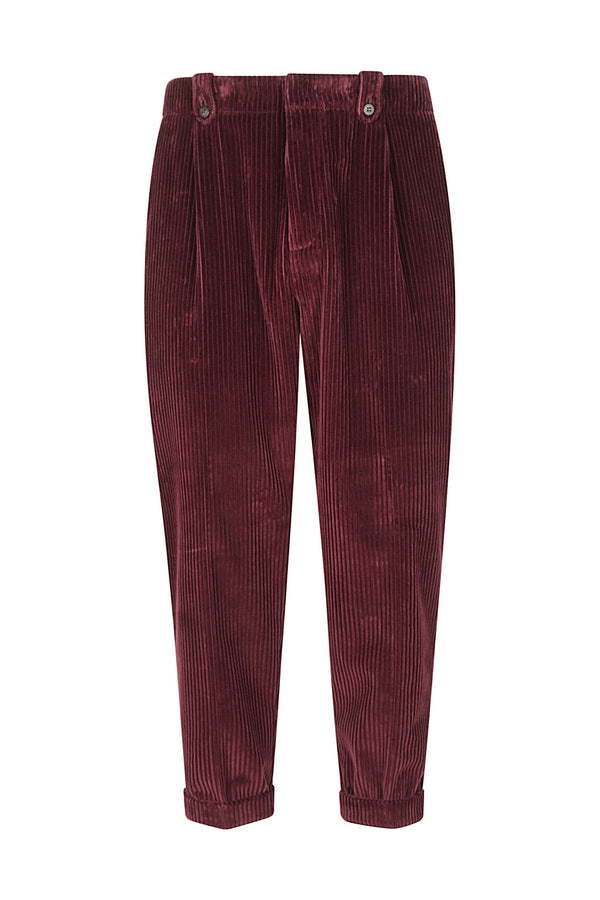 COTTON CORDUROY TROUSERS