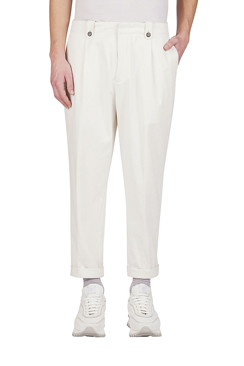 COTTON CASHMERE PANTS