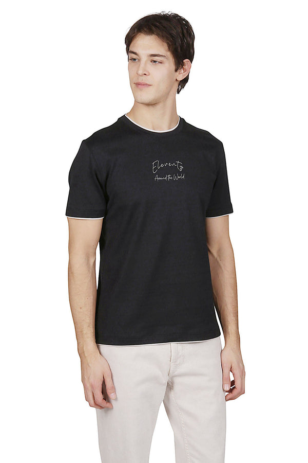 CREW NECK COTTON JERSEY T-SHIRT