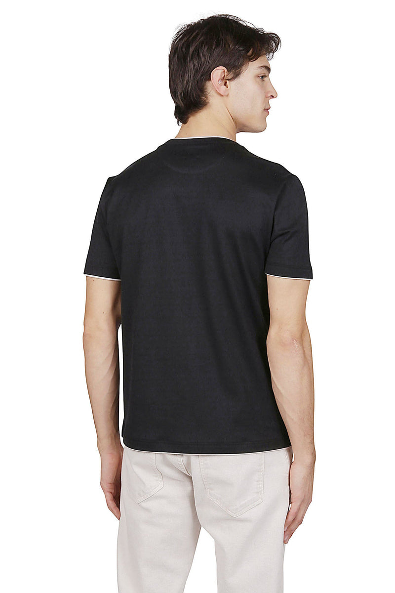 CREW NECK COTTON JERSEY T-SHIRT