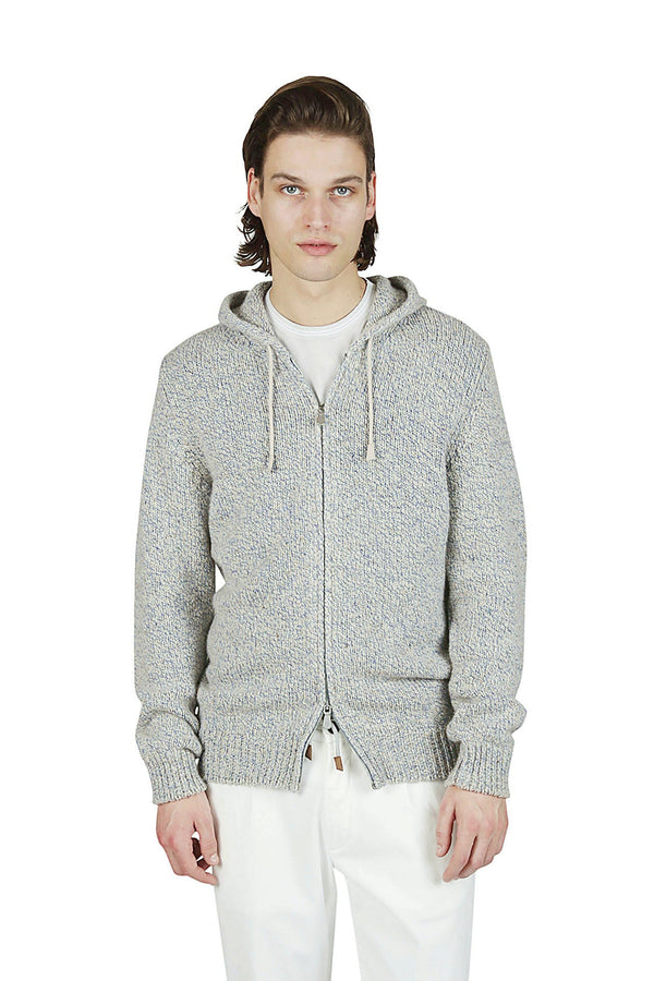 FULL ZIP CASHMERE SWEATER