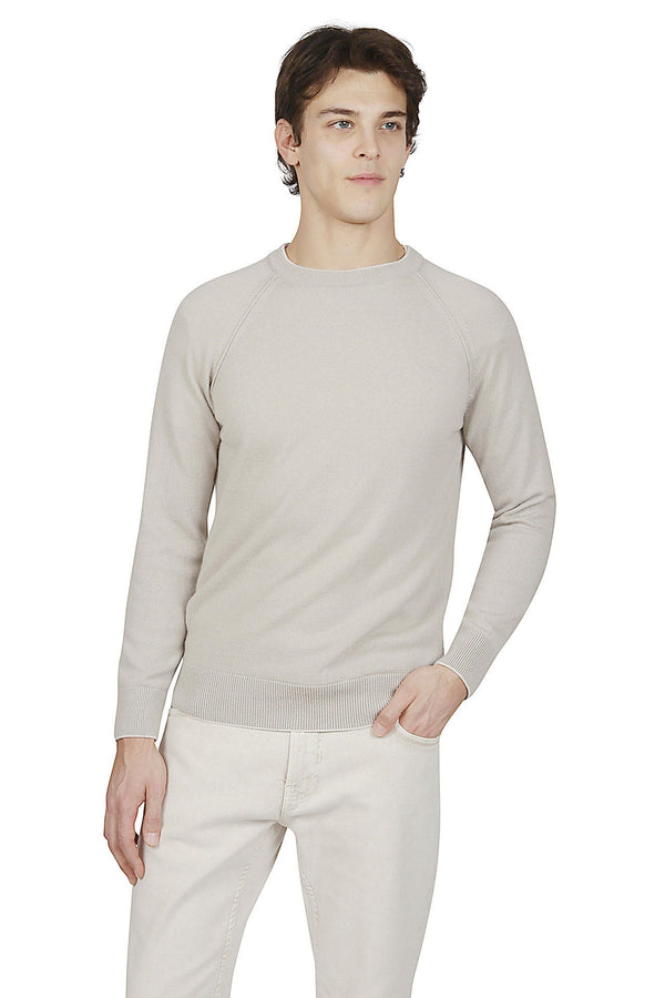 CREW NECK CASHMERE SWEATER