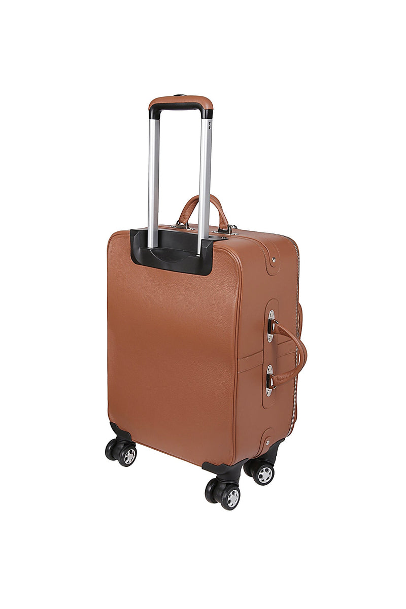 LEATHER TROLLEY