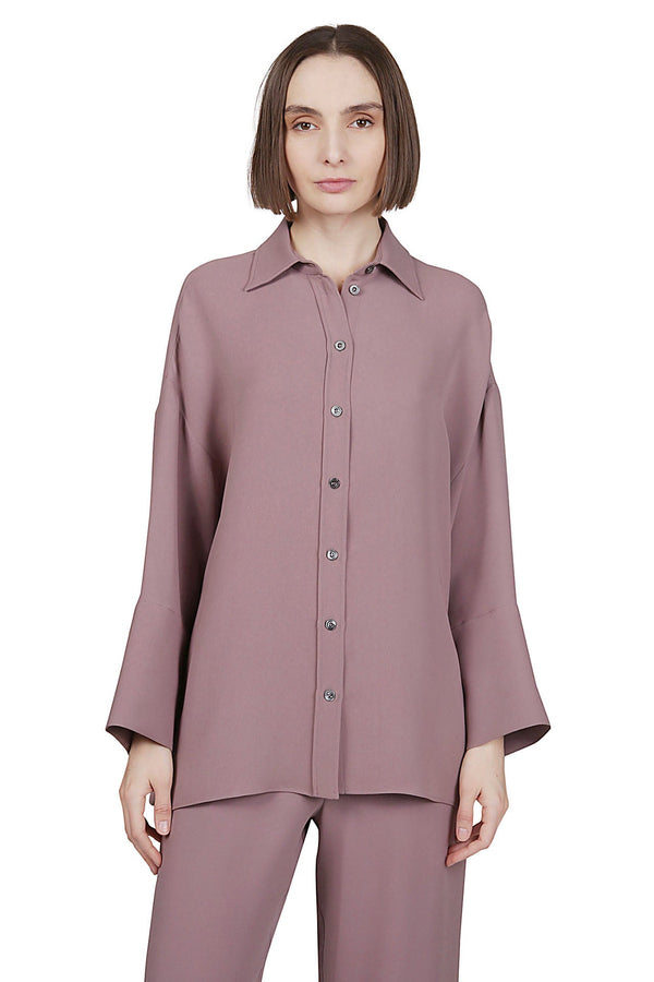 SILK CADY SHIRT