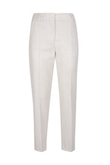 SLIM WOOL POLYAMIDE LUREX TROUSERS