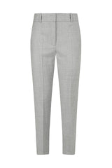 SLIM WOOL POLYAMIDE LUREX TROUSERS