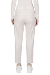 SLIM WOOL POLYAMIDE LUREX TROUSERS