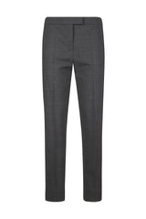 SLIM TROUSERS PLAIN WOOL ELASTANE