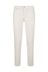 SLIM COTTON ELASTANE TROUSERS