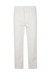 STRETCH COTTON TROUSERS