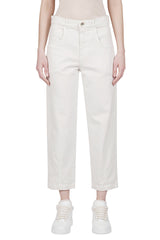 STRETCH COTTON TROUSERS