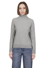 CASHMERE WOOL TURTLENECK SWEATER