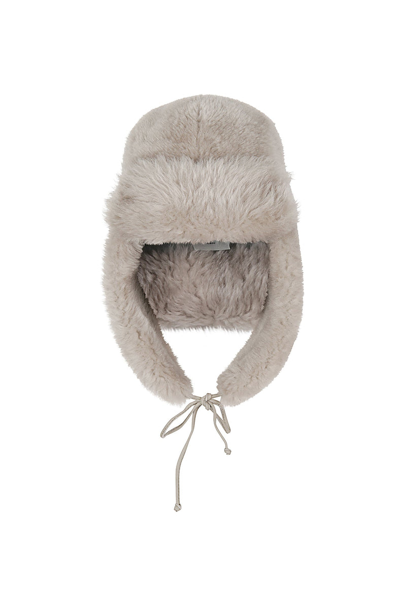 SHEEPSKIN LAMB VELOUR HAT