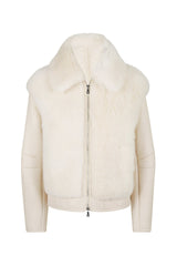 SHEARLING SHEEPSKIN LAMB JACKET