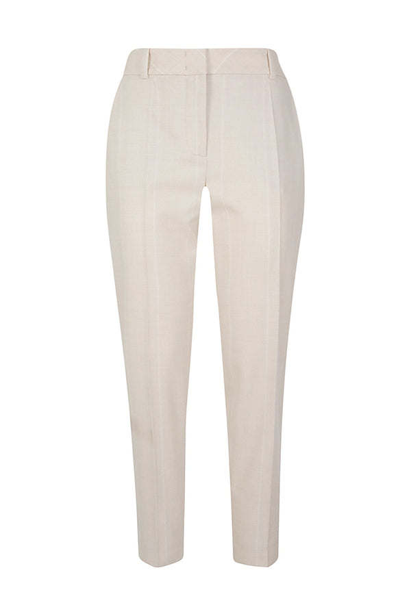 SLIM WOOL PANTS