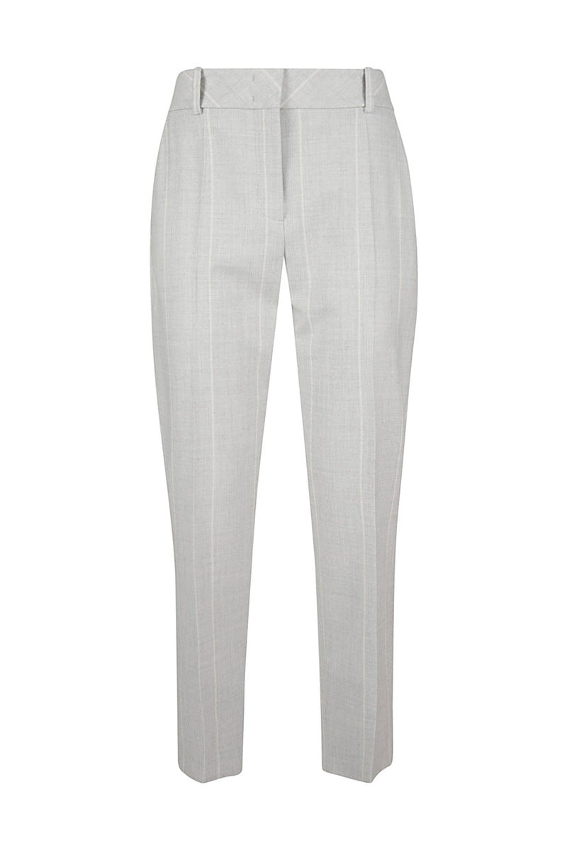 SLIM WOOL PANTS