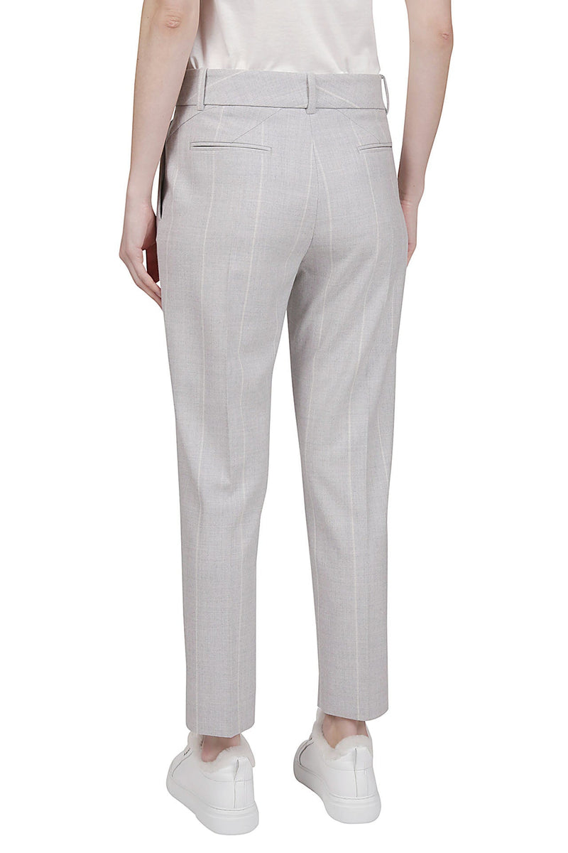 SLIM WOOL PANTS