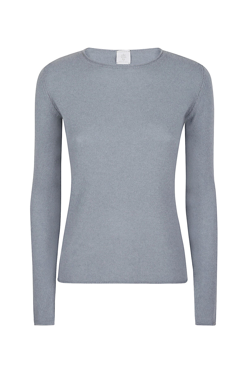 CREW NECK CASHMERE SWEATER