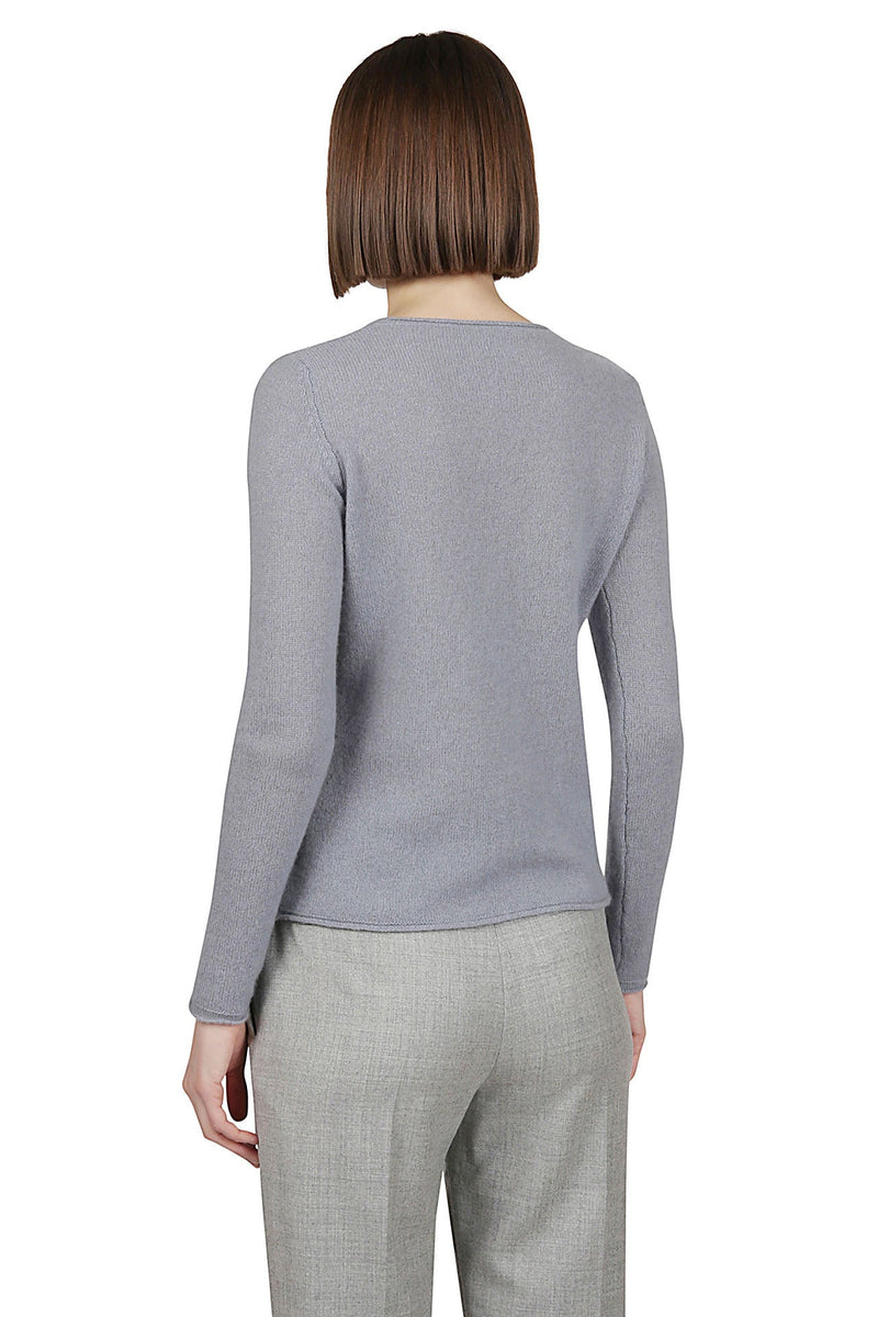 CREW NECK CASHMERE SWEATER