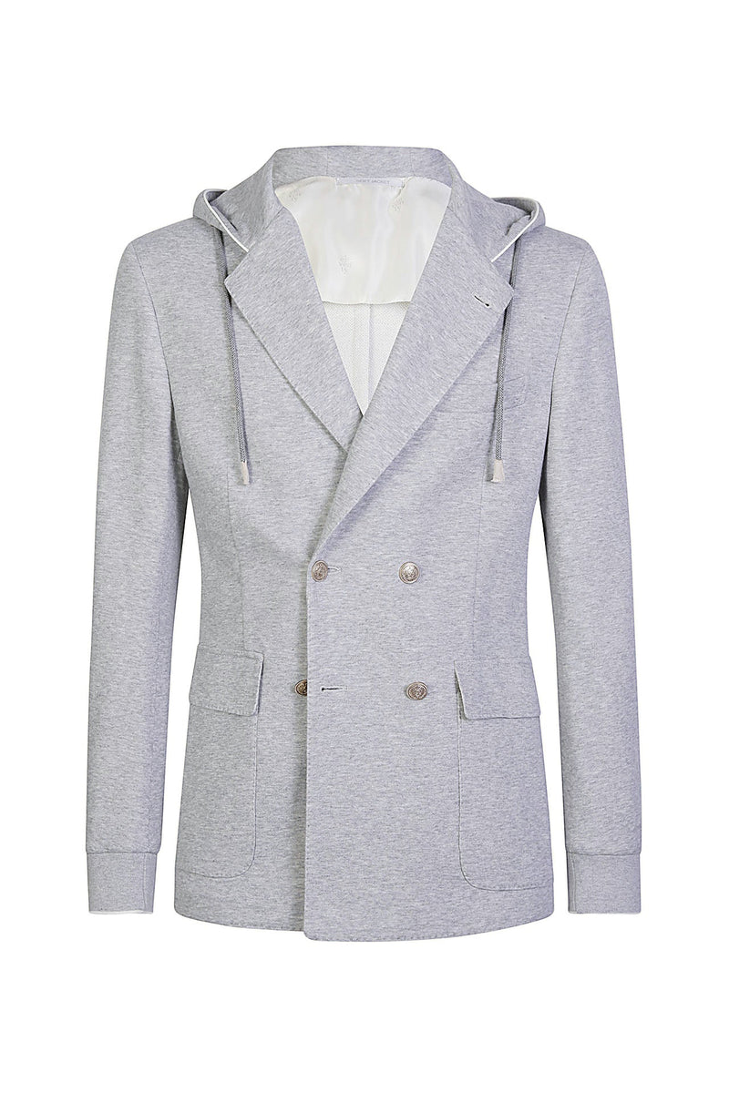 JACKET WITH FIXED HOOD