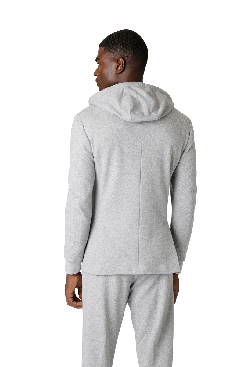 JACKET WITH FIXED HOOD