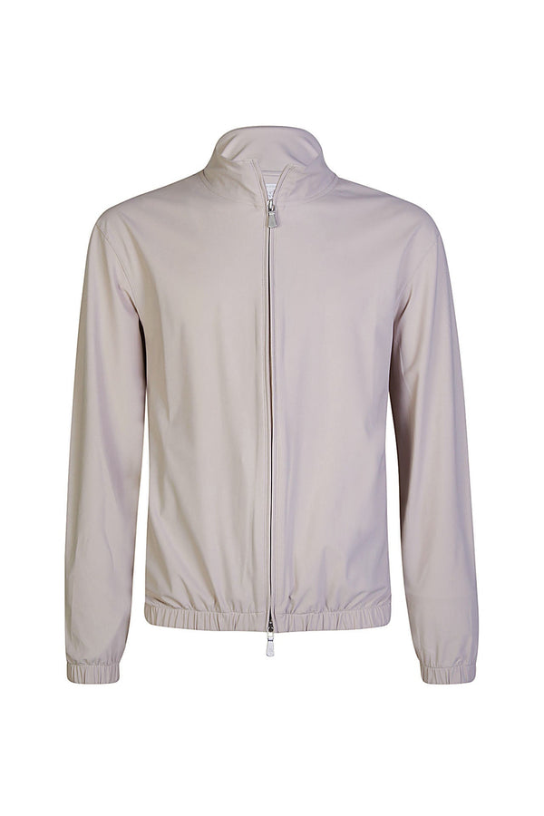 FULL ZIP SWEATSHIRT STANDING COLLAR