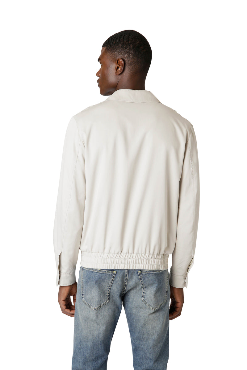 SHIRT COLLAR BOMBER JACKET