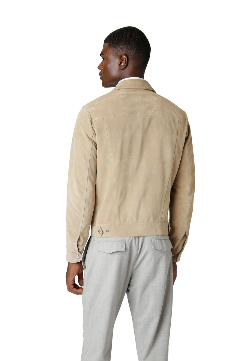 DENIM-TYPE JACKET