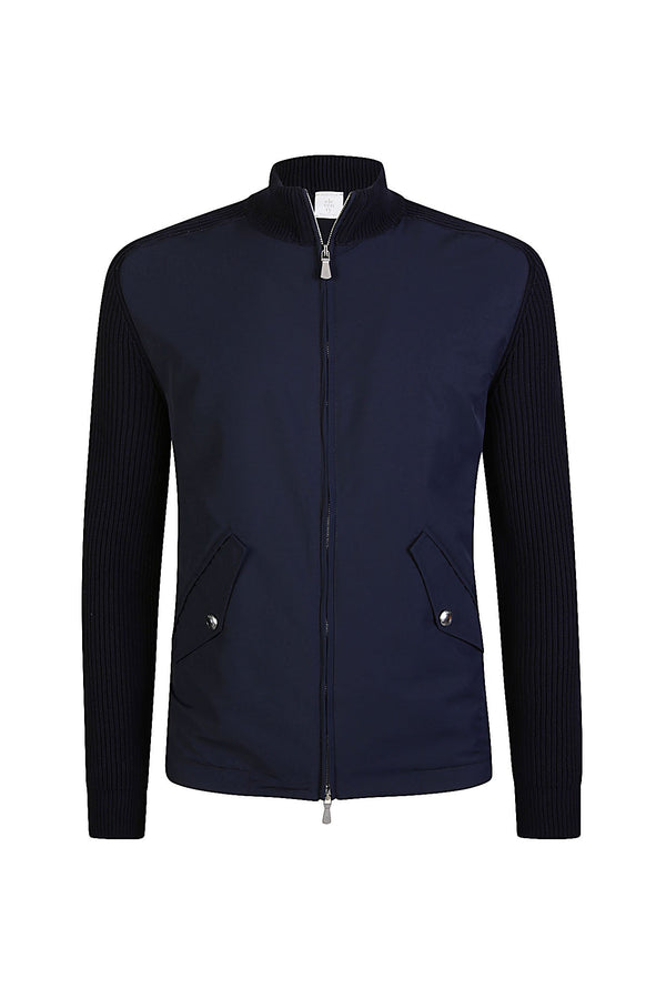 TWO-MATERIAL JACKET