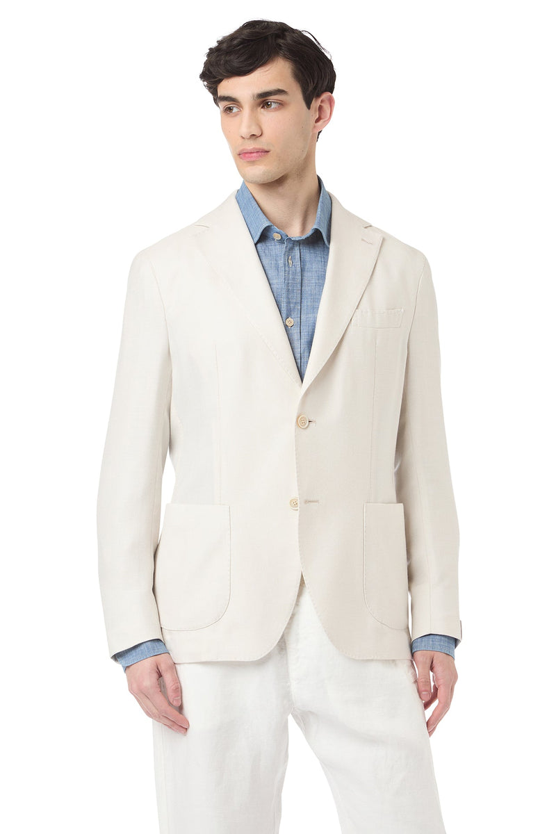 SOFT JACKET WITH PATCH POCKET