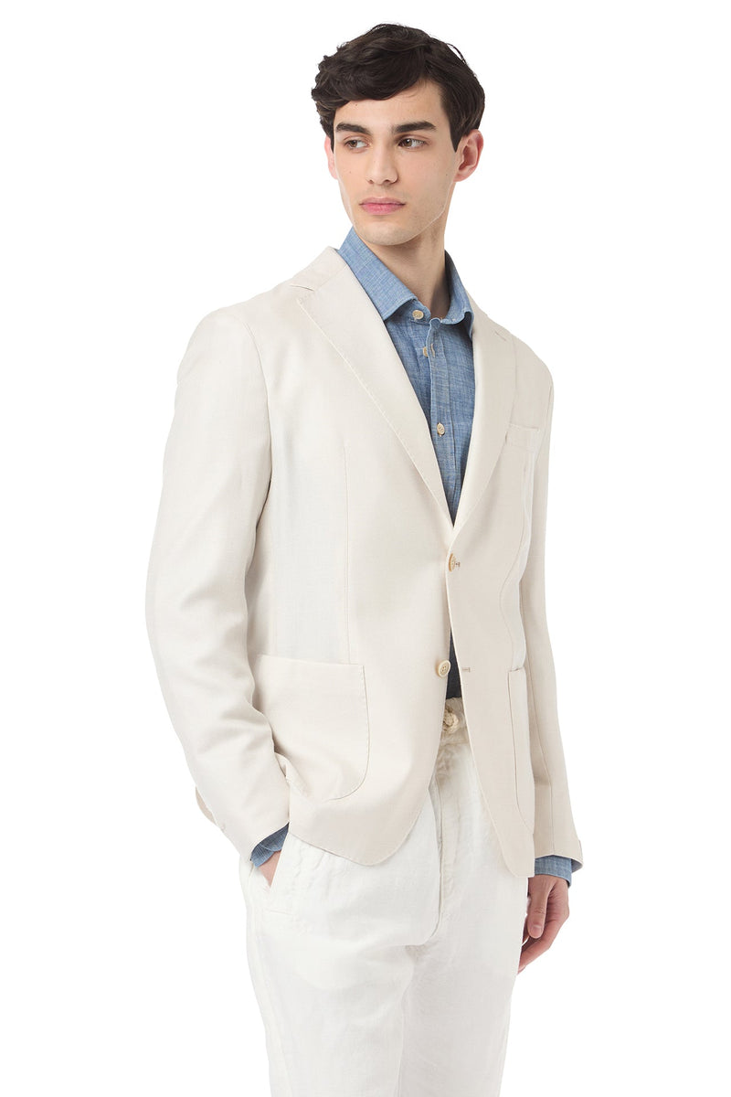SOFT JACKET WITH PATCH POCKET
